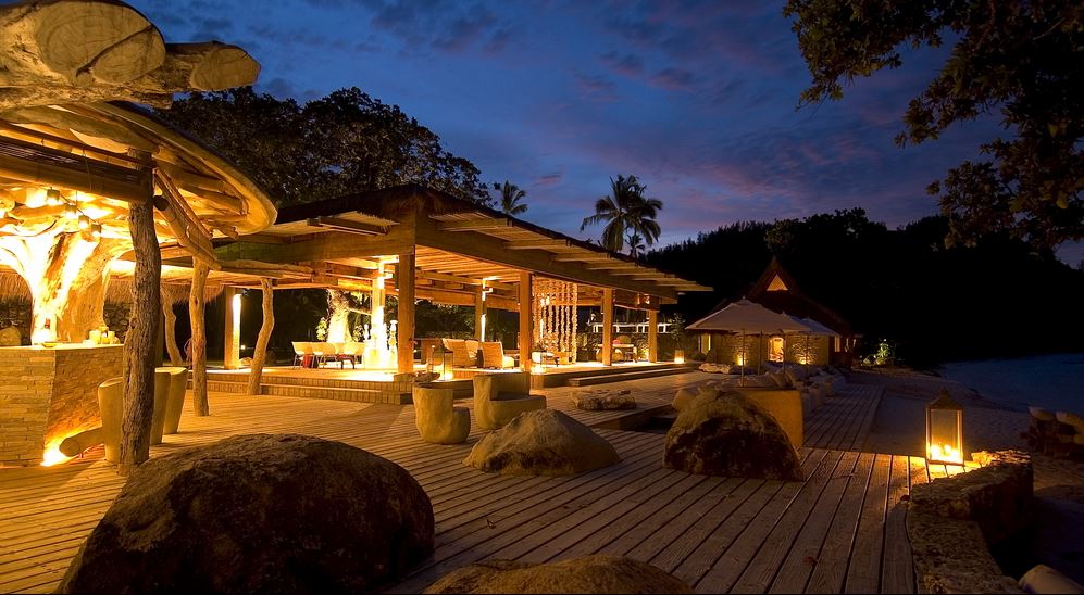Beach terrace eve
