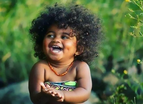 Cutest Joy Hawaiian Boy